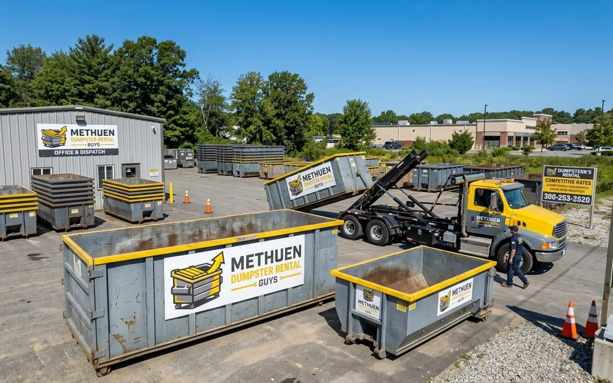 Dumpster rental in Windham NH Roll-off dumpster rental serving Windham, NH