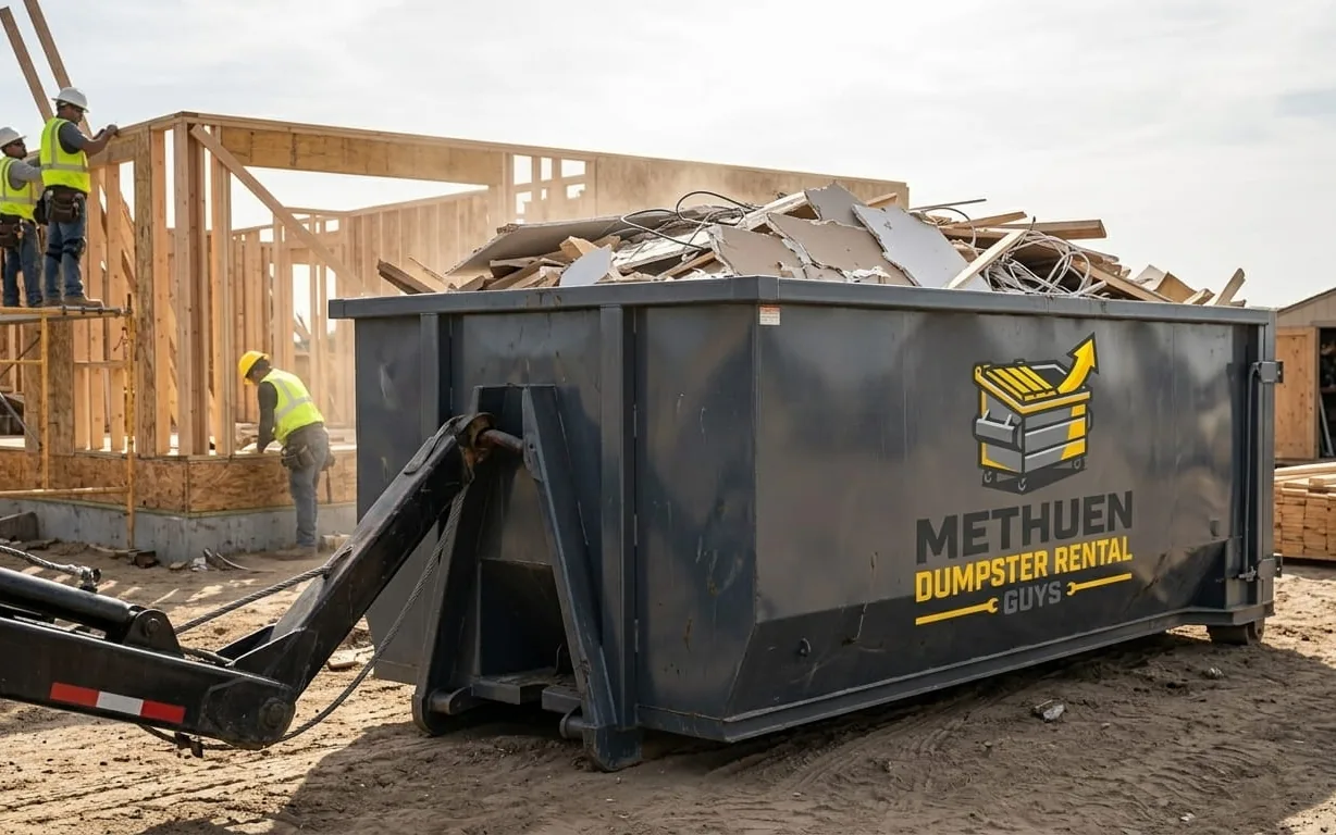 Roofing Dumpster Rental in Methuen MA